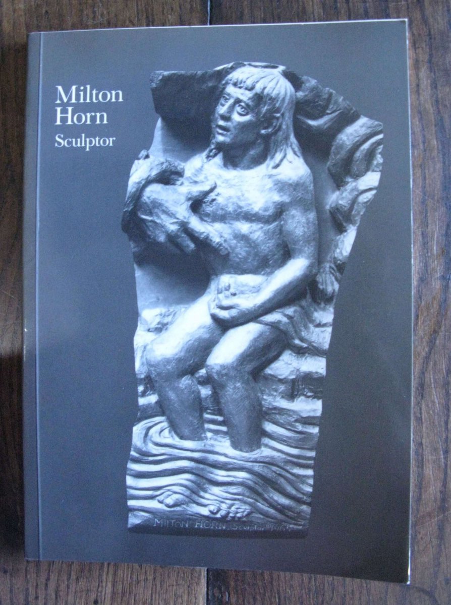 Milton Horn (american 1906-1995) Monumental Bronze Sculpture-photo-5