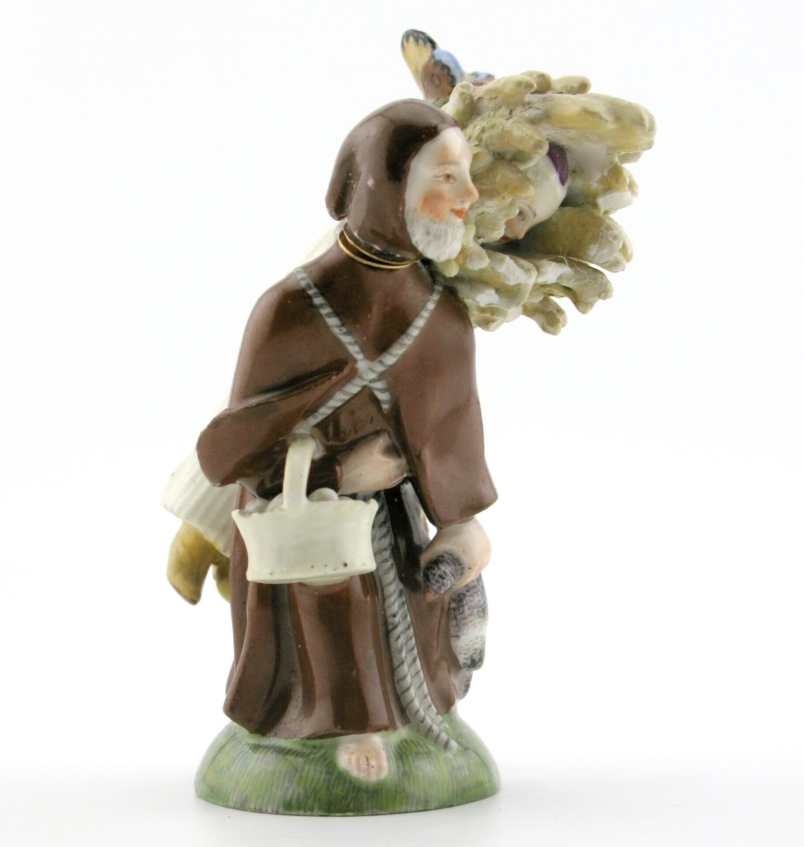 Flacon double à parfum Meissen « Fournisseur pour le monastère », vers 1750-photo-4