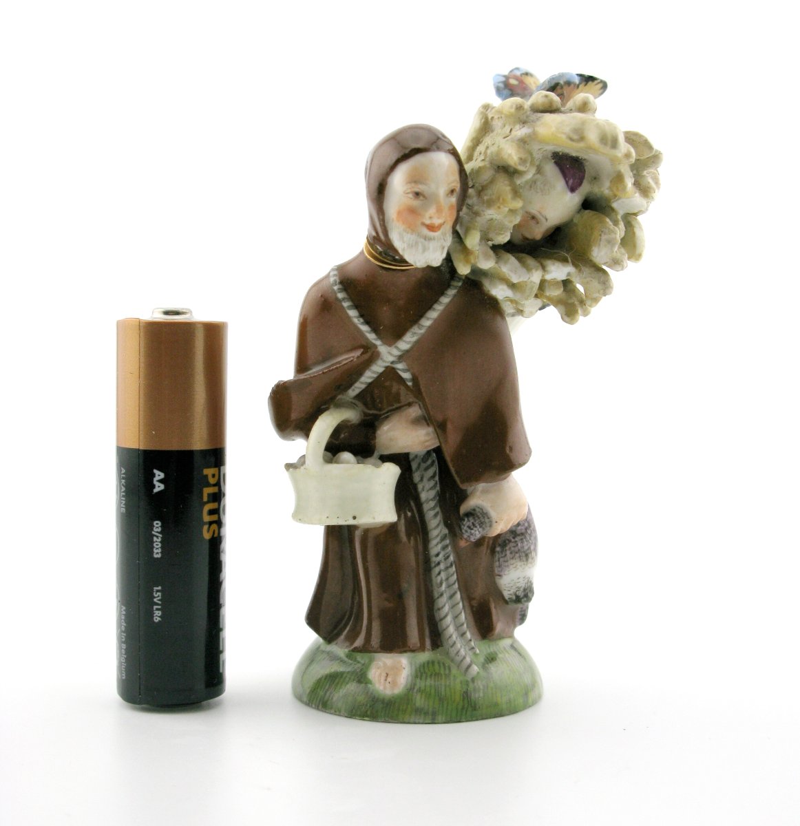 Flacon double à parfum Meissen « Fournisseur pour le monastère », vers 1750-photo-7