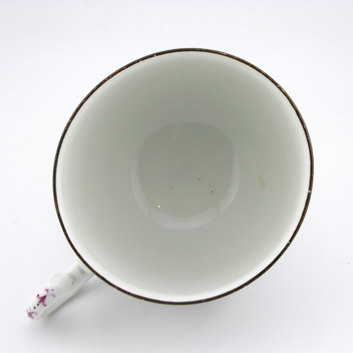 Tasse et soucoupe en porcelaine de Meissen, XVIIIe siècle, vers 1740-photo-3