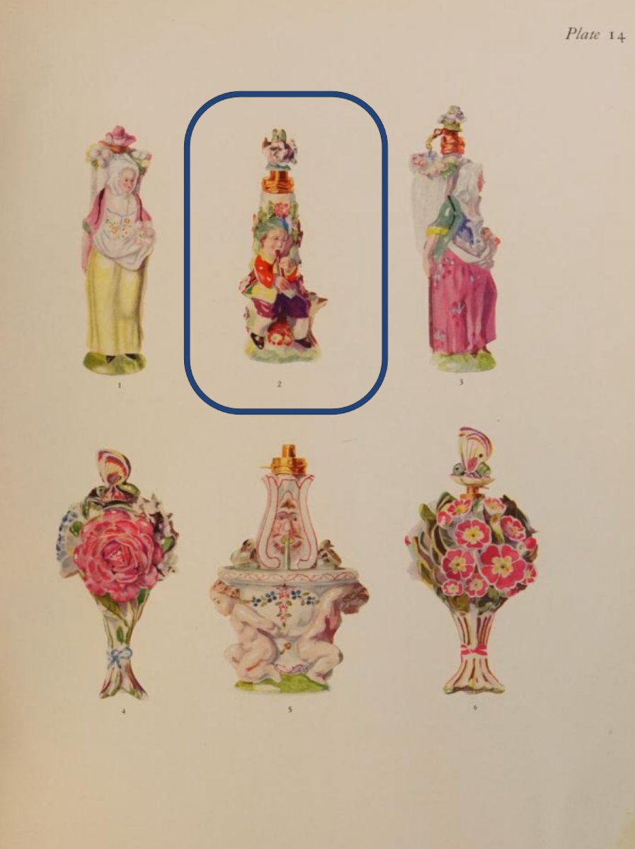 Chelsea Porcelain Figural Scent Bottle, 18th-century, Circa 1765-photo-6