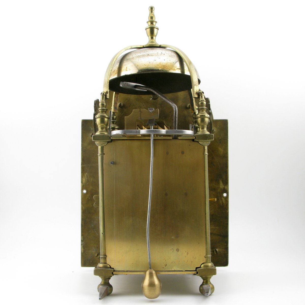 Miniature Lantern Clock With Alarm, Early 18th Century, James Berrie, London.-photo-2