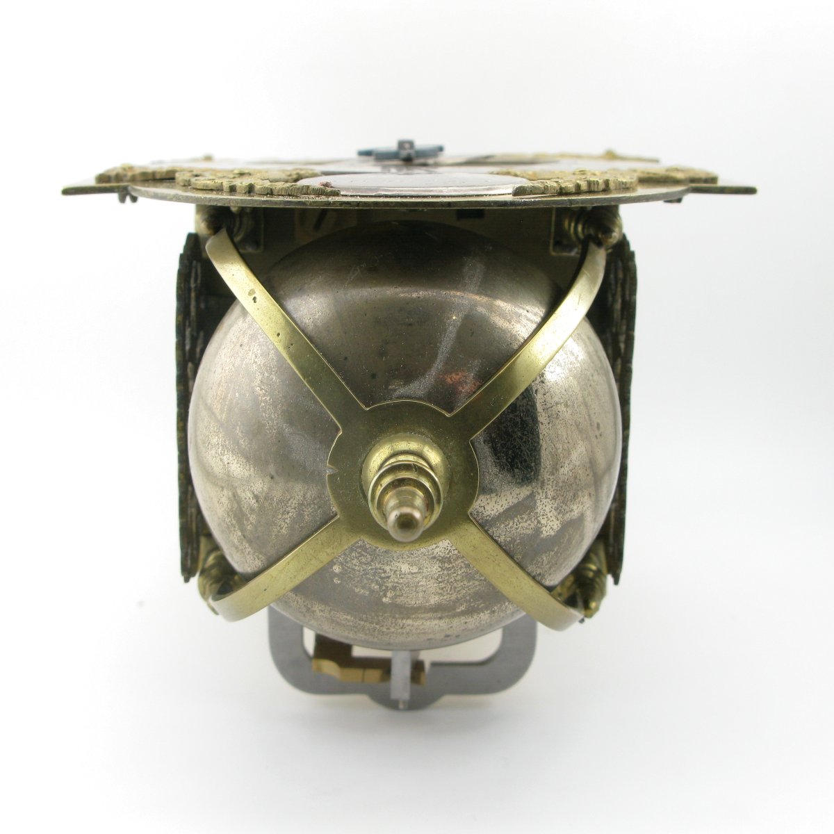 Miniature Lantern Clock With Alarm, Early 18th Century, James Berrie, London.-photo-3