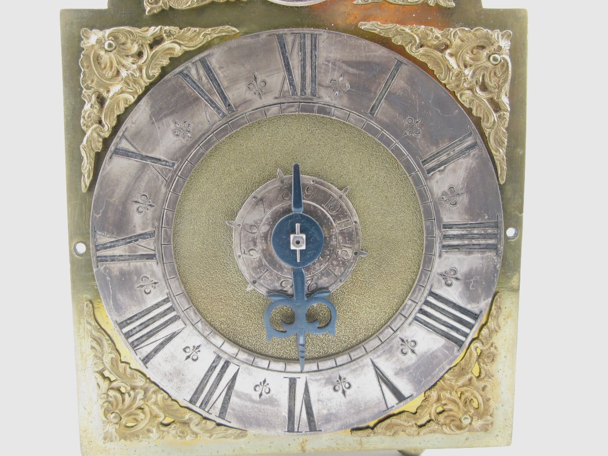 Miniature Lantern Clock With Alarm, Early 18th Century, James Berrie, London.-photo-5