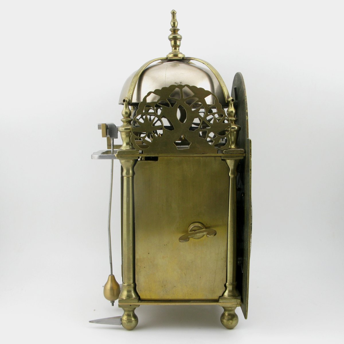 Horloge lanterne miniature à alarme, début XVIIIe siècle, Avenell, Londres.-photo-2