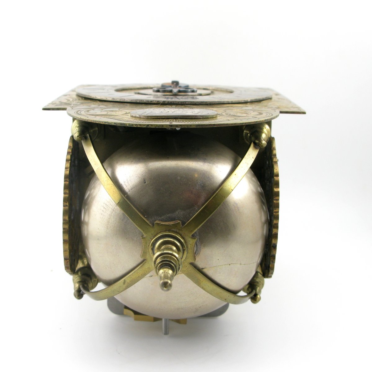 Horloge lanterne miniature à alarme, début XVIIIe siècle, Avenell, Londres.-photo-4