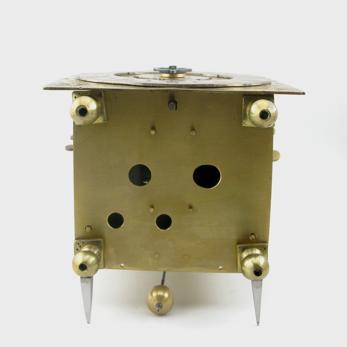 Horloge lanterne miniature à alarme, début XVIIIe siècle, Avenell, Londres.-photo-5