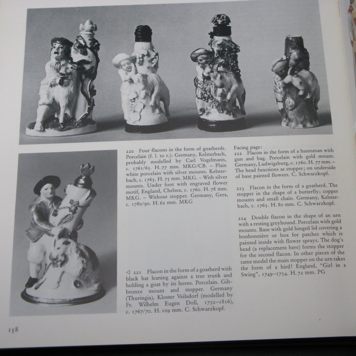 Two 18th-century Goatherd Porcelain Scent Bottles, Chelsea And Kelsterbach-photo-4