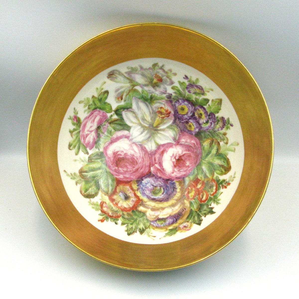 19th-century Paris Porcelain Punch Bowl-photo-3