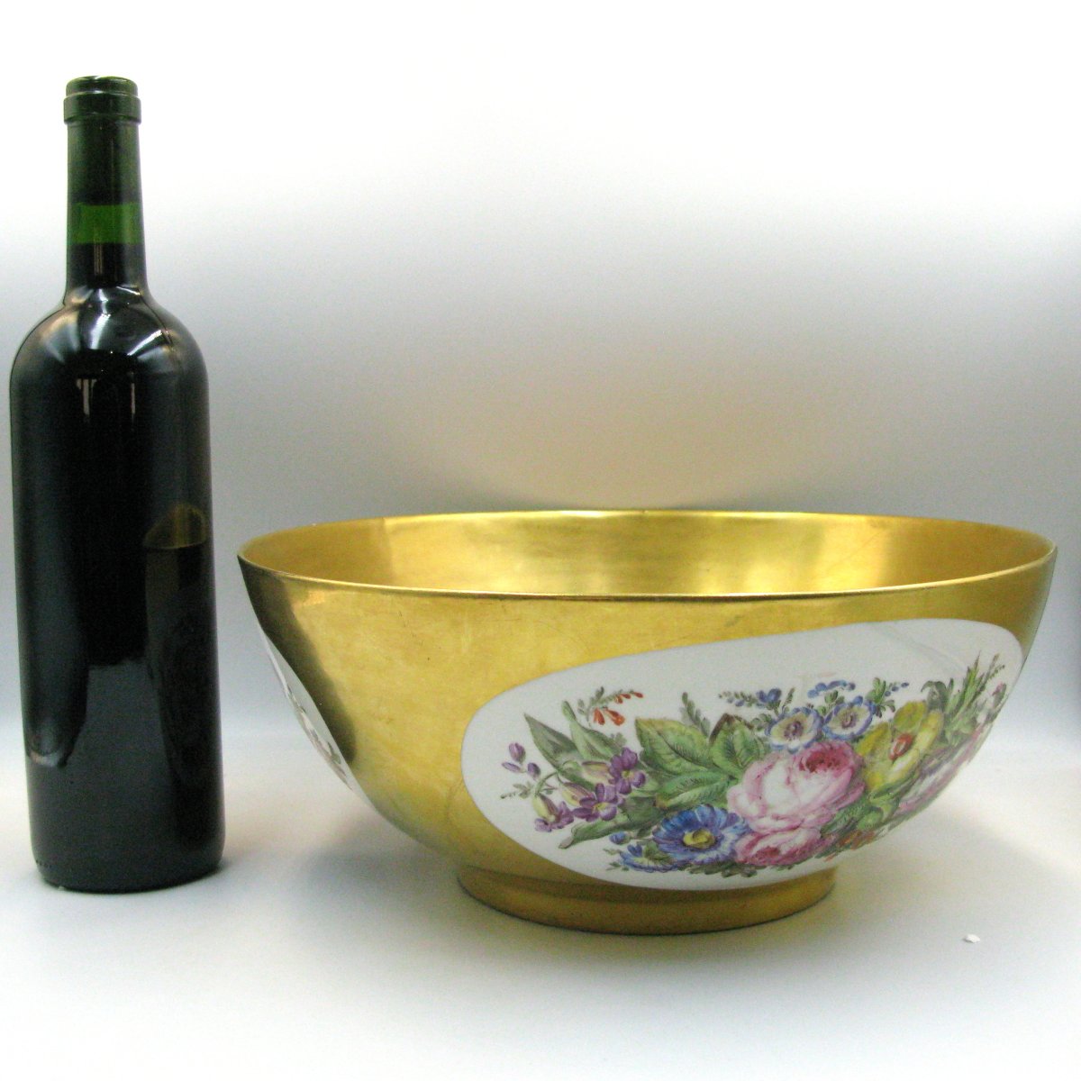 19th-century Paris Porcelain Punch Bowl-photo-5