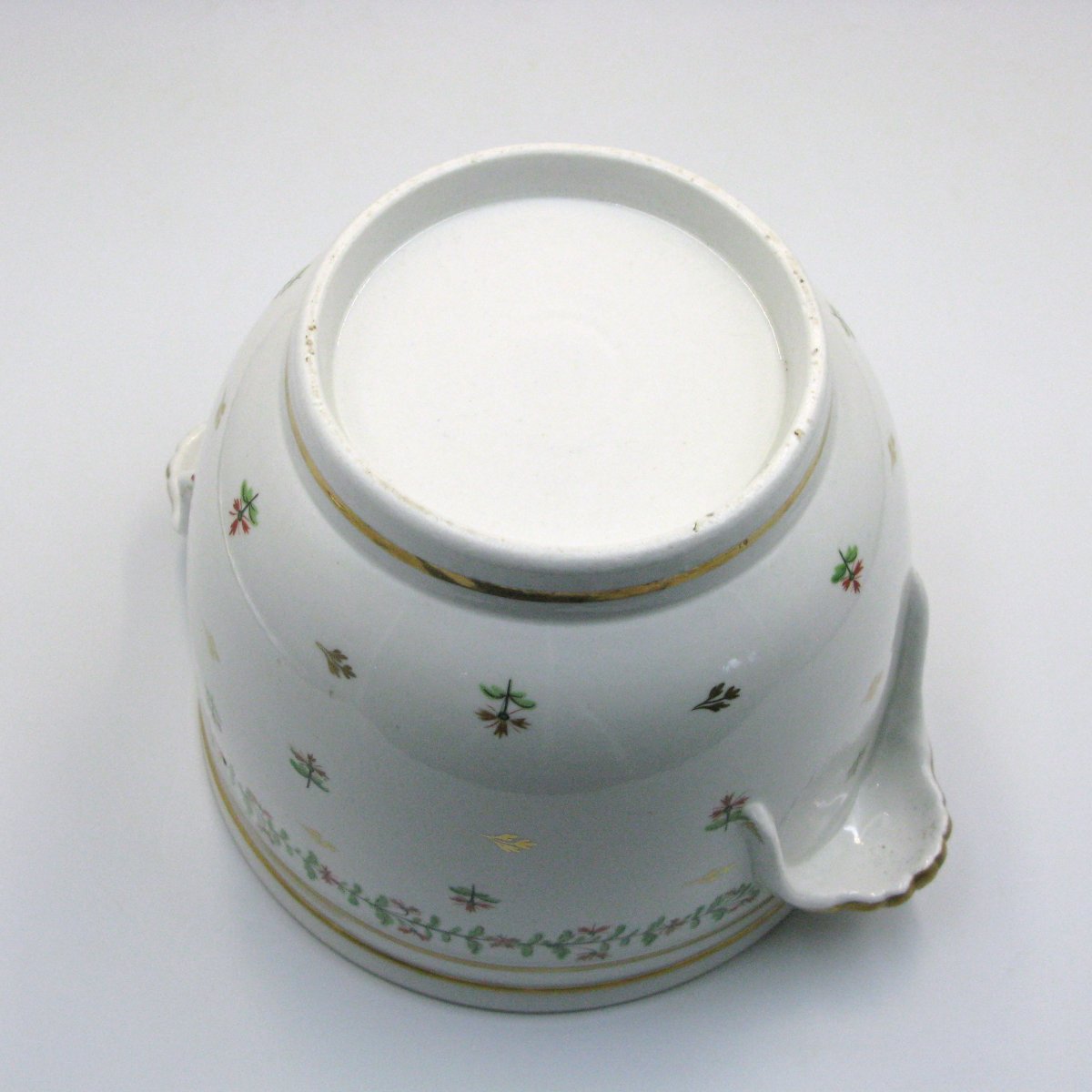 English Coalport Porcelain Fruit Or Dessert Cooler/ice Pail Early 19th-century-photo-4