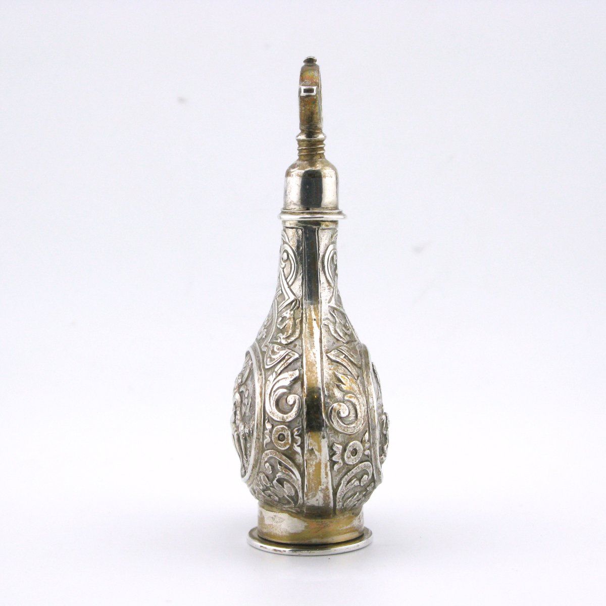French Silver Scent Bottle And Vinaigrette, Circa 1720-photo-2