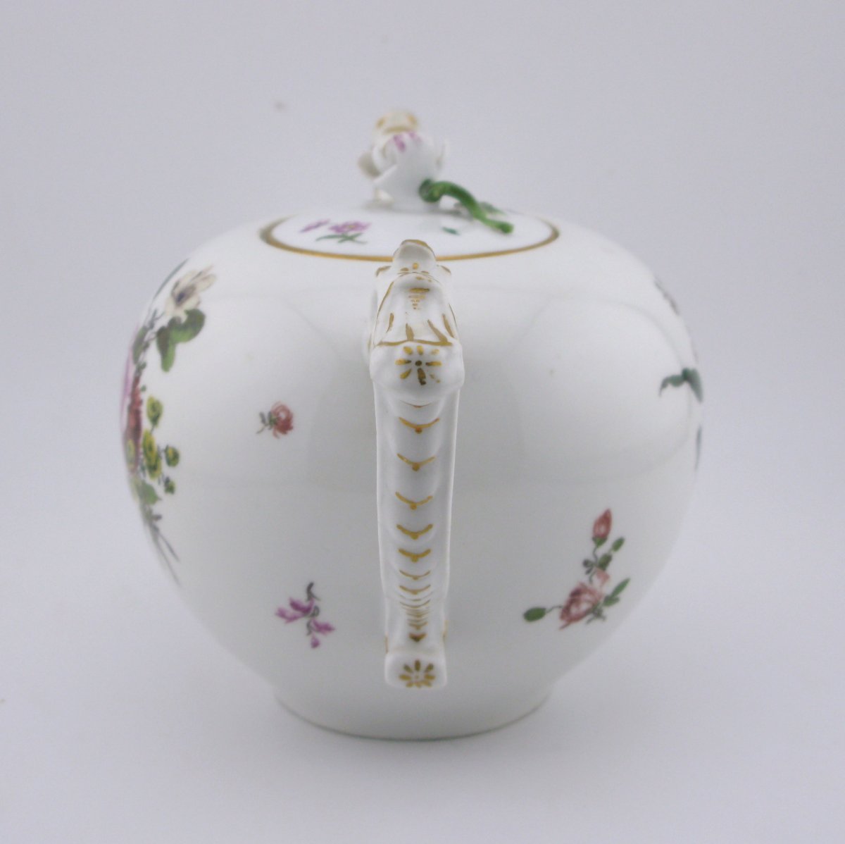 Meissen Porcelain Teapot, 18th Century, Circa 1750-photo-3