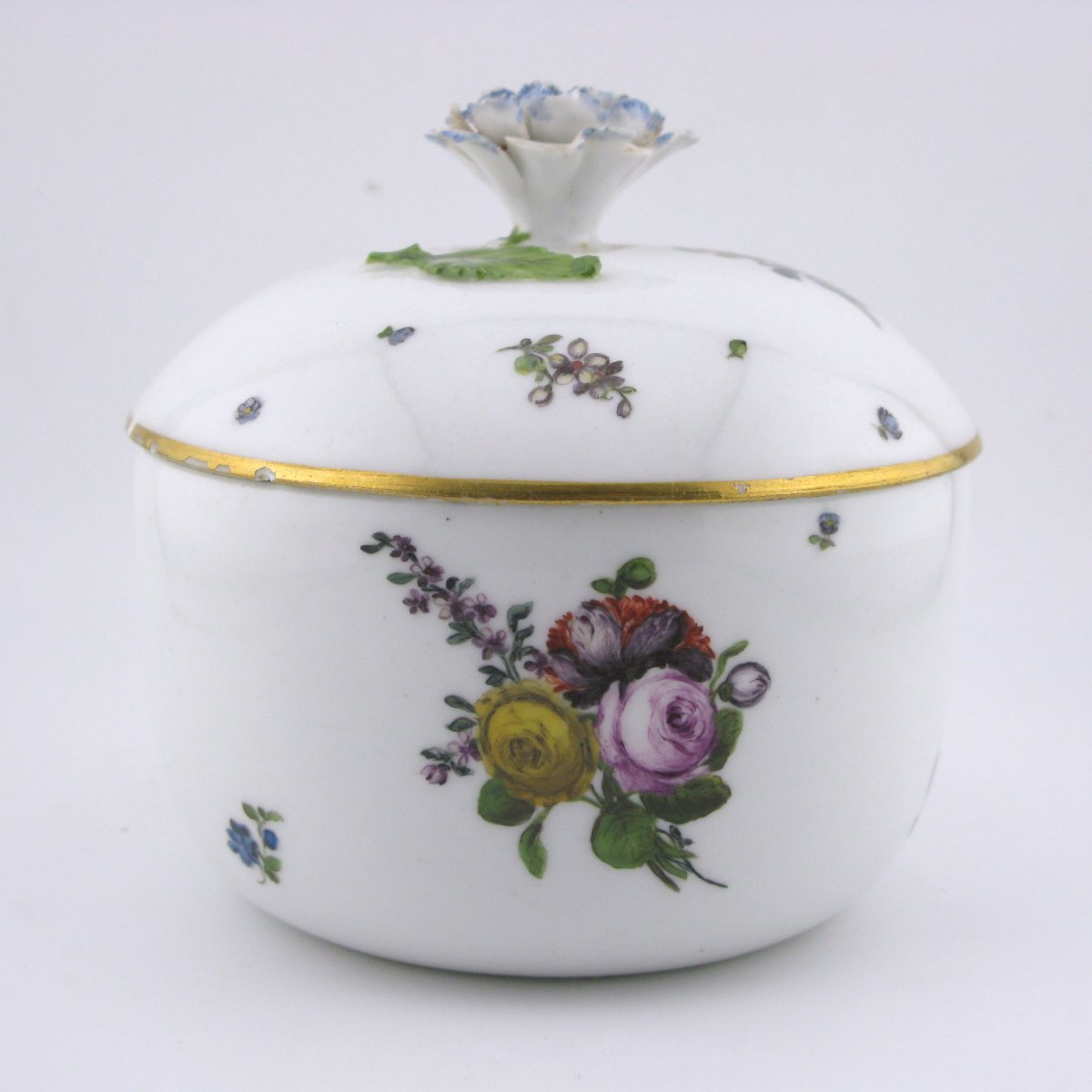 18th-century Meissen Porcelain Sucrier And Cover, C.1730-photo-4