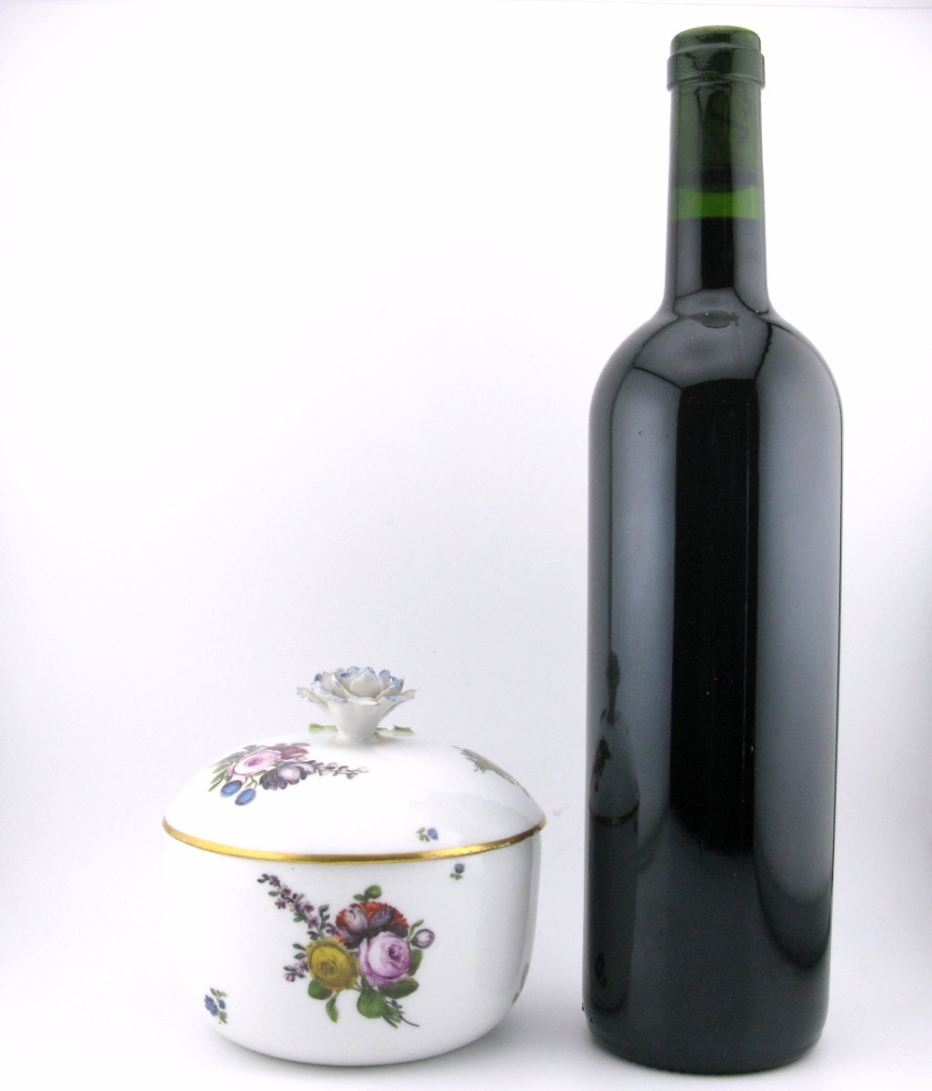 18th-century Meissen Porcelain Sucrier And Cover, C.1730-photo-8