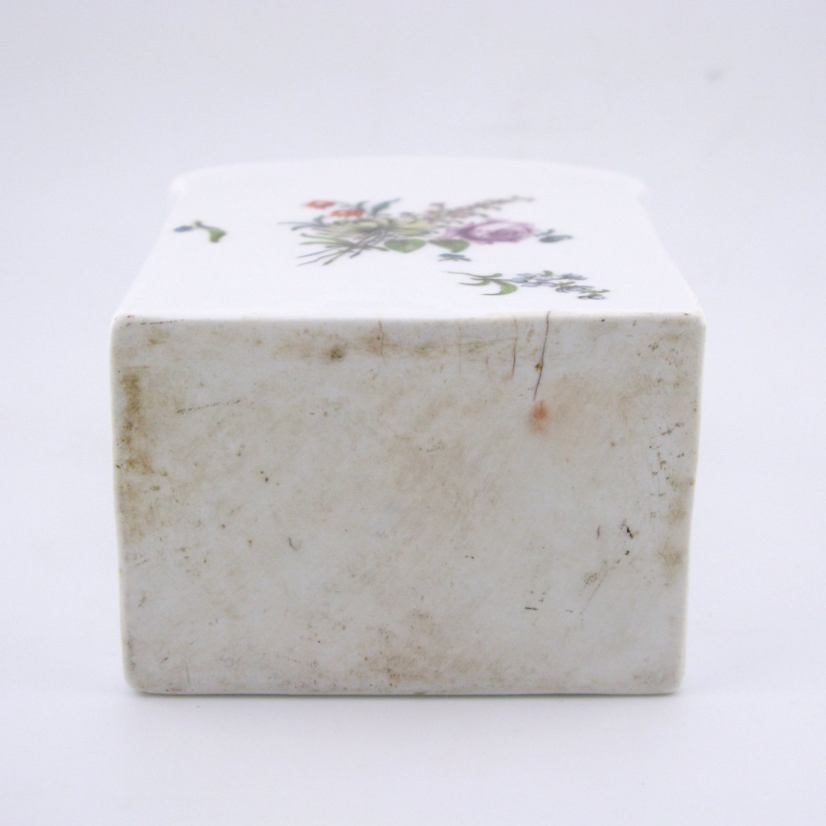 18th-century Meissen Porcelain Tea Caddy With Cover, C.1750-photo-3