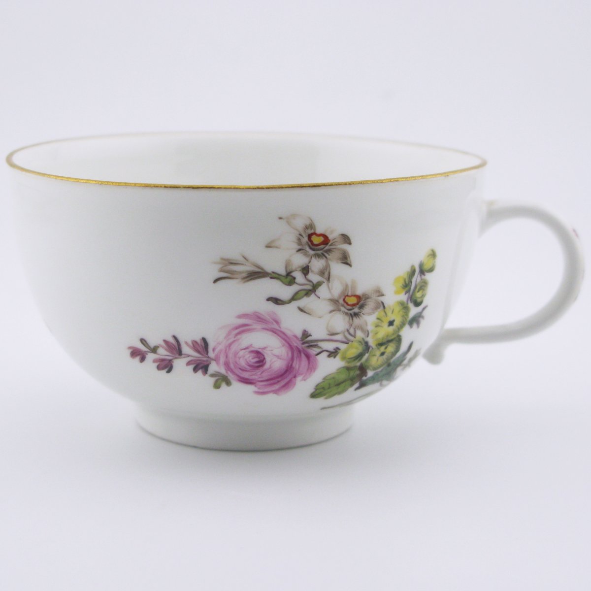 Meissen Porcelain Cup And Saucer, 18th Century, Circa 1750-photo-4