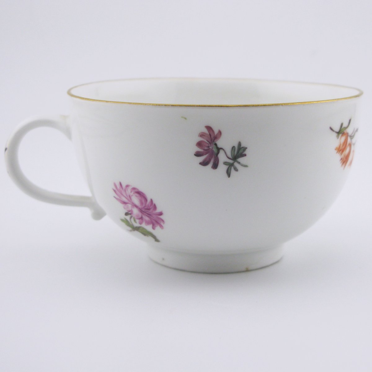 Meissen Porcelain Cup And Saucer, 18th Century, Circa 1750-photo-2
