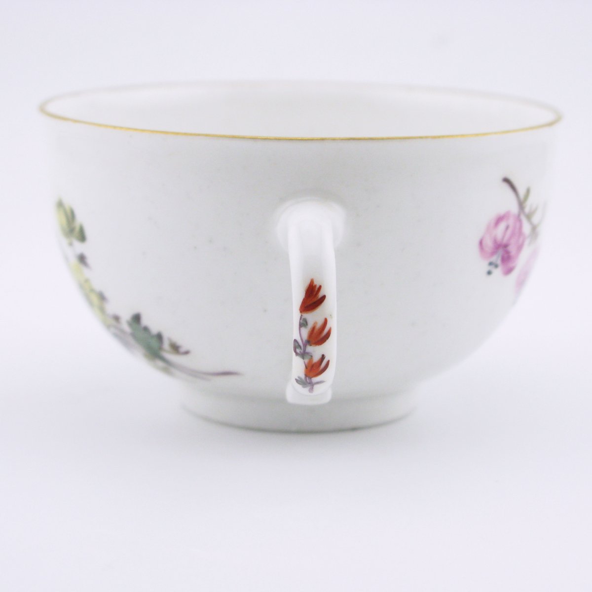 Tasse et soucoupe en porcelaine de Meissen, XVIIIe siècle, vers 1750-photo-3