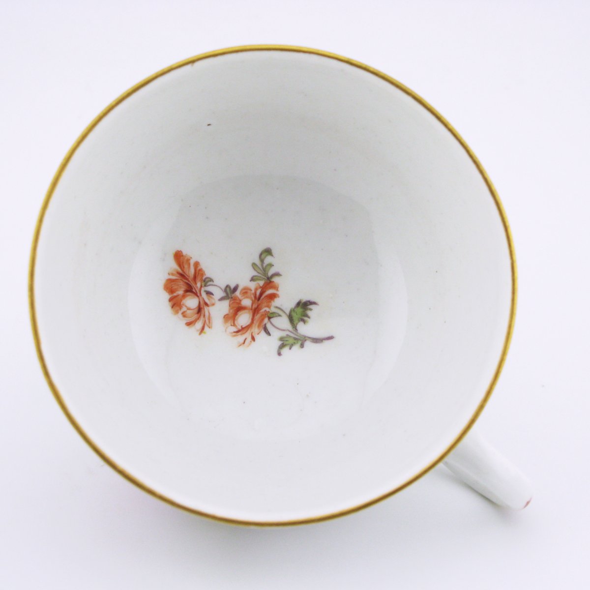 Tasse et soucoupe en porcelaine de Meissen, XVIIIe siècle, vers 1750-photo-6