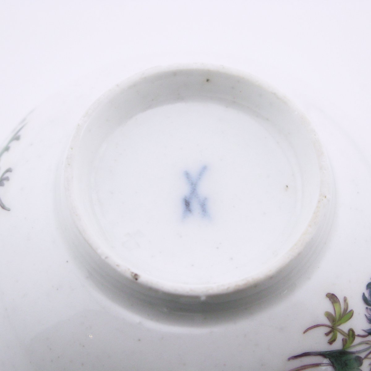 Tasse et soucoupe en porcelaine de Meissen, XVIIIe siècle, vers 1750-photo-7