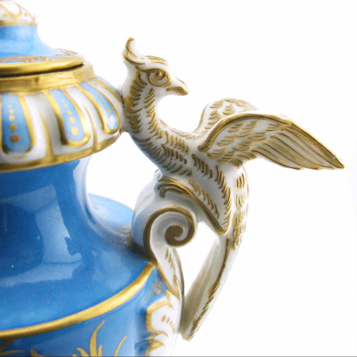 19th-century Sevres-style French Porcelain Vase With Cover-photo-2