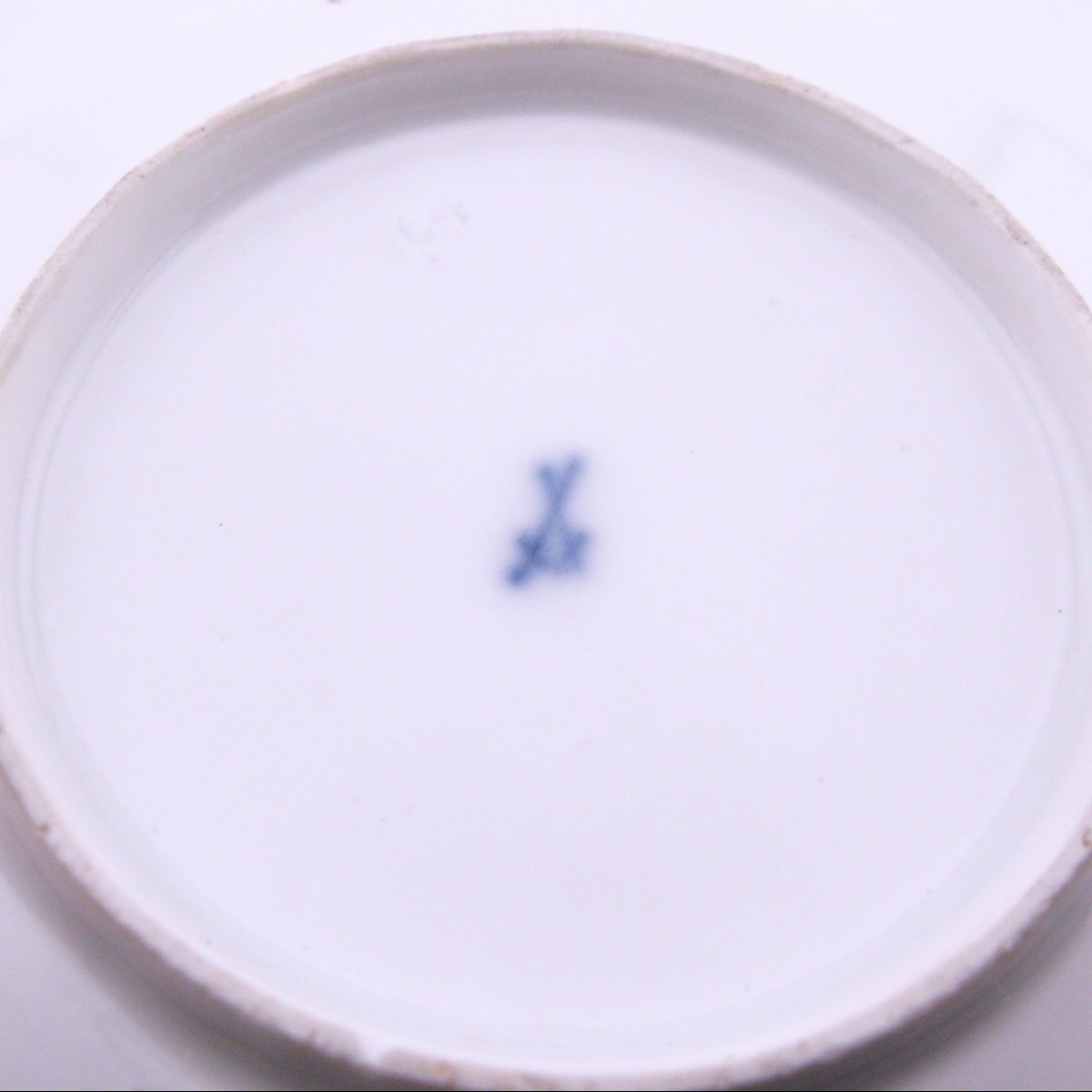 Tasse et soucoupe en porcelaine de Meissen, XVIIIe siècle, vers 1750-photo-6