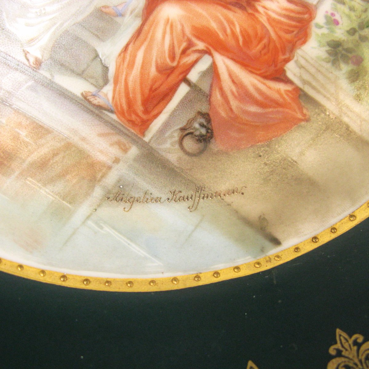 Late 19th-century Vienna Style Porcelain Bowl-photo-4