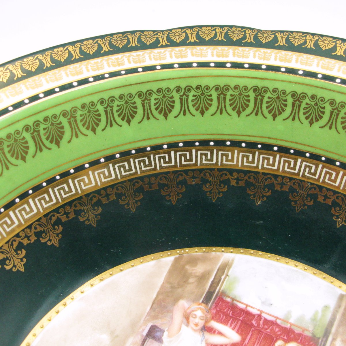 Late 19th-century Vienna Style Porcelain Bowl-photo-1