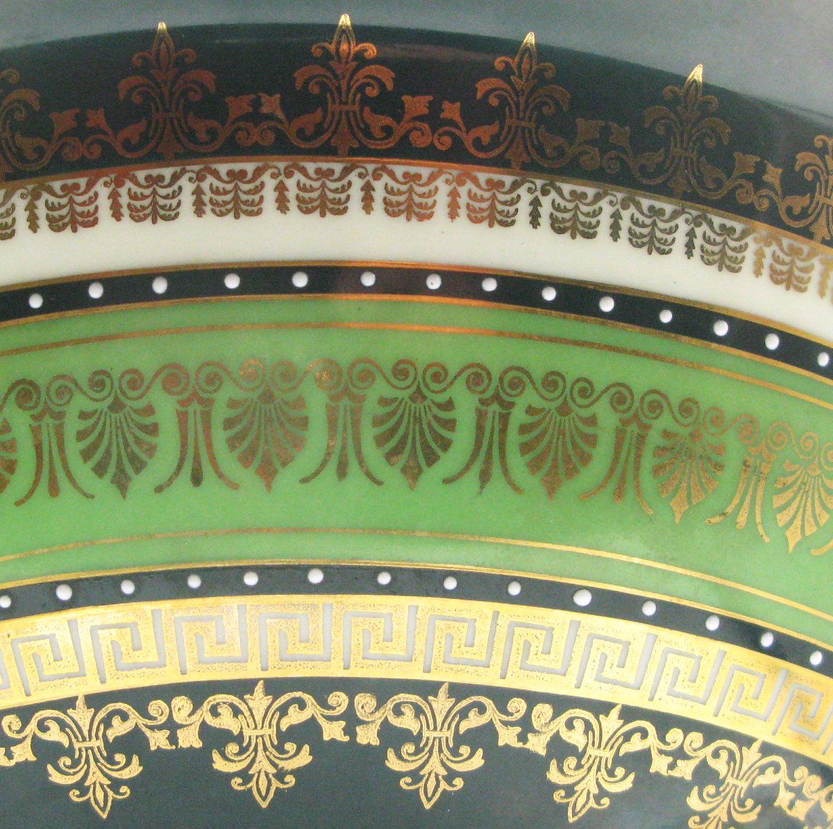 Late 19th-century Vienna Style Porcelain Bowl-photo-3