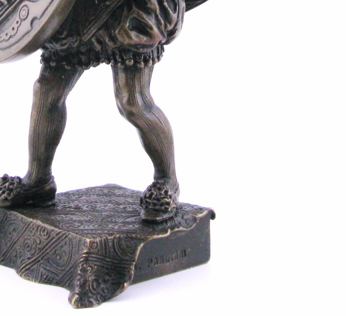 Antonio Pandiani (Italien, 1838-1928) : sculpture ancienne en bronze « Rigoletto Milano »-photo-2