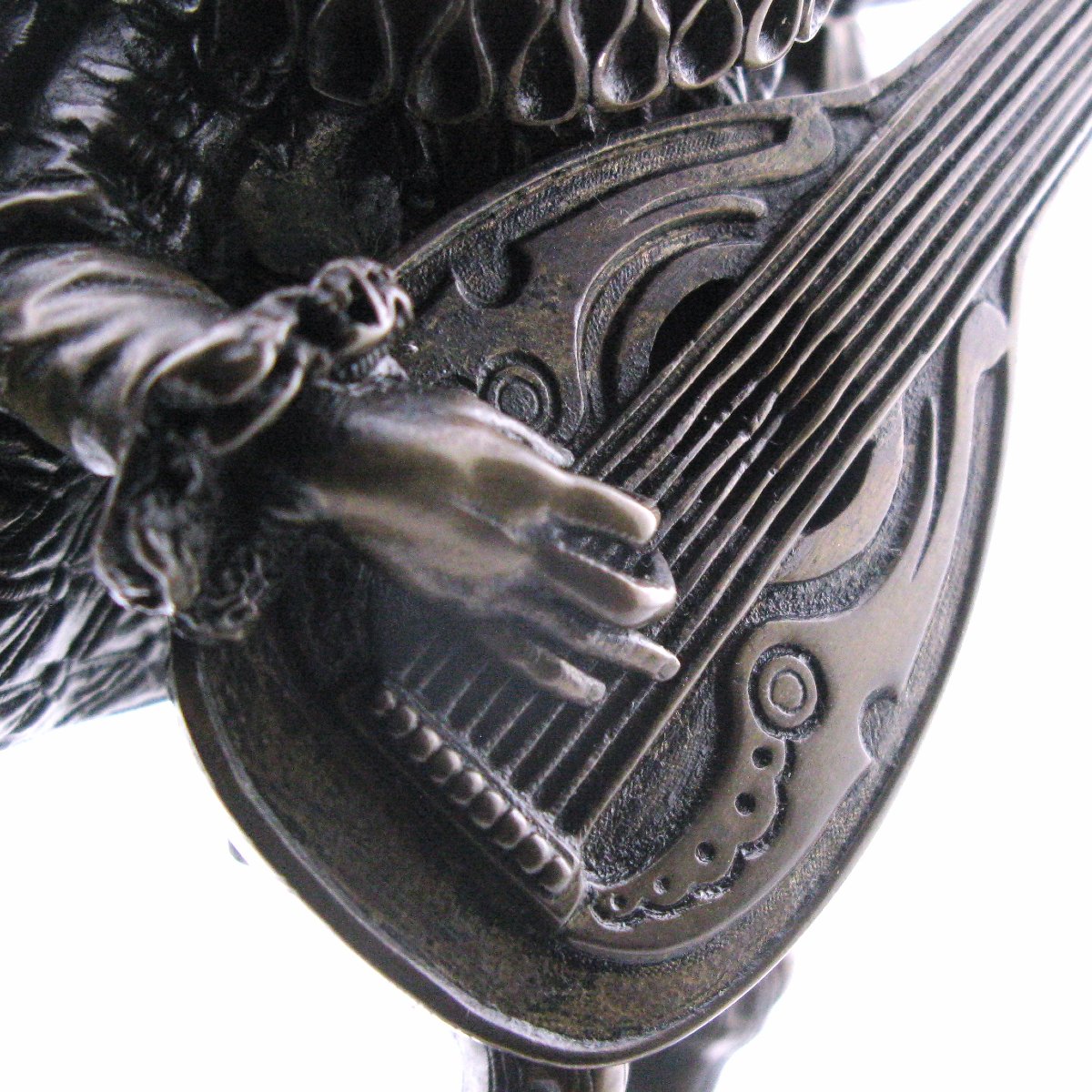 Antonio Pandiani (Italien, 1838-1928) : sculpture ancienne en bronze « Rigoletto Milano »-photo-4