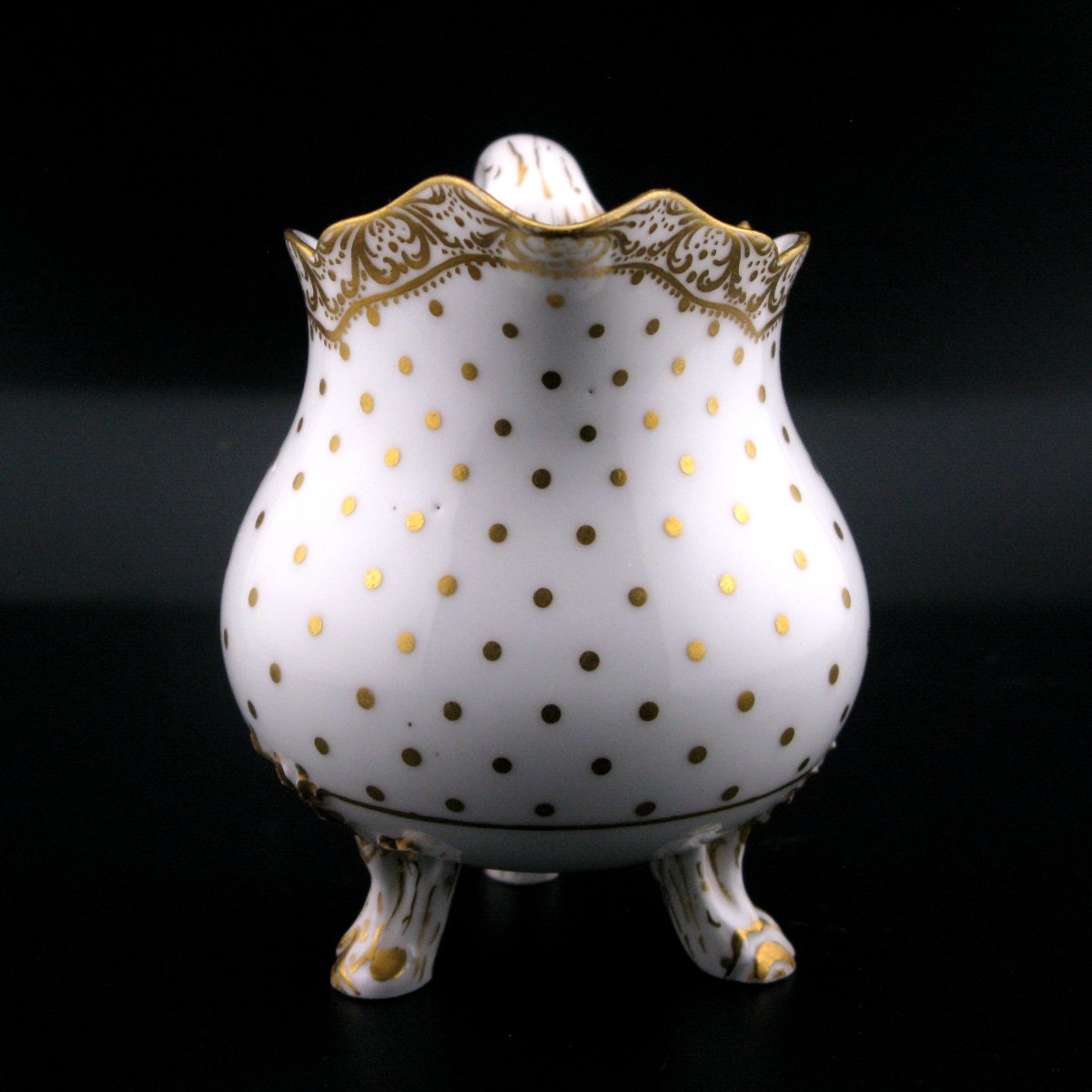 Antique Sèvres-style Porcelain Milk Jug With Tripod Feet-photo-4