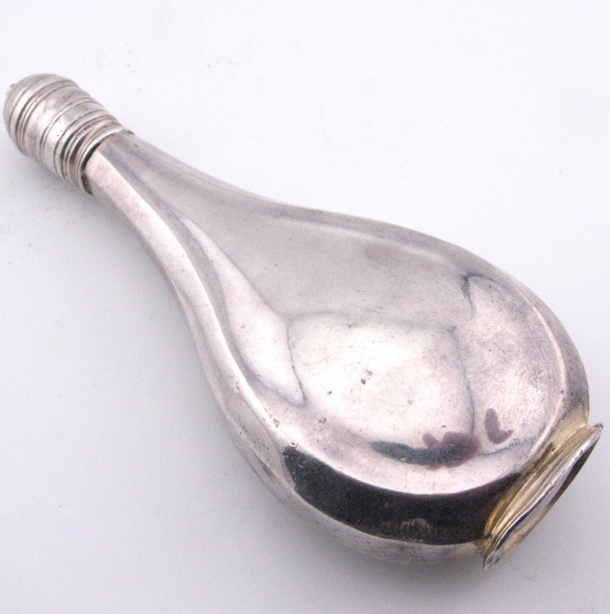 Flacon à parfum en argent français, début du XVIIIe siècle-photo-2
