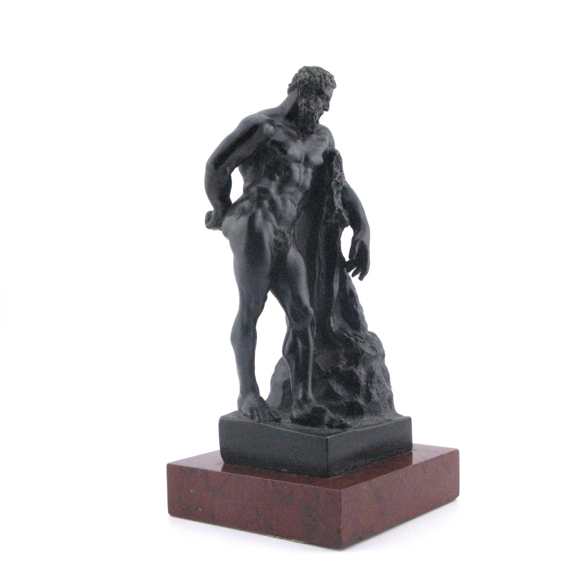 19th-century Bronze Statuette Of The Farnese Hercules-photo-2