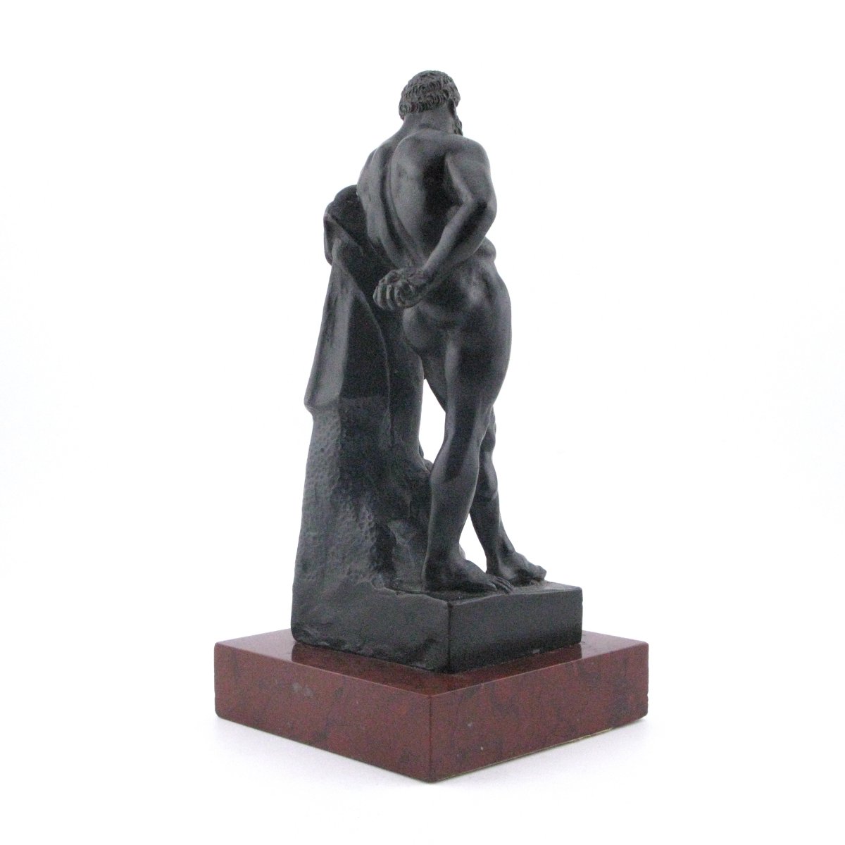 19th-century Bronze Statuette Of The Farnese Hercules-photo-3