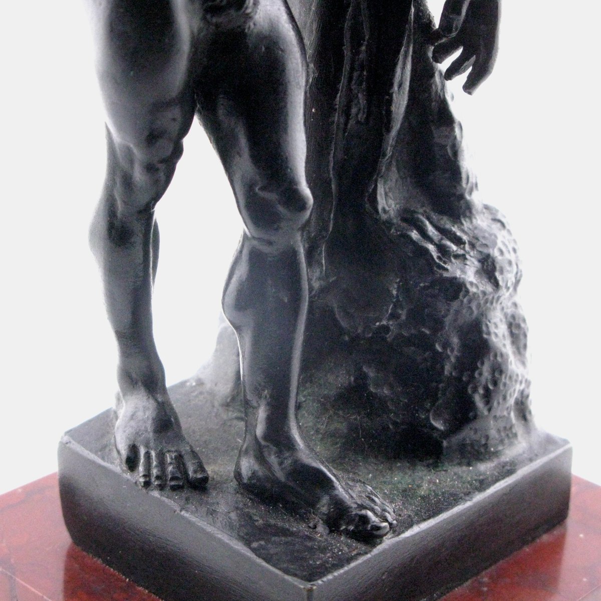19th-century Bronze Statuette Of The Farnese Hercules-photo-4