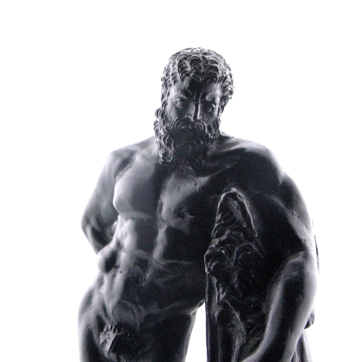 19th-century Bronze Statuette Of The Farnese Hercules-photo-5
