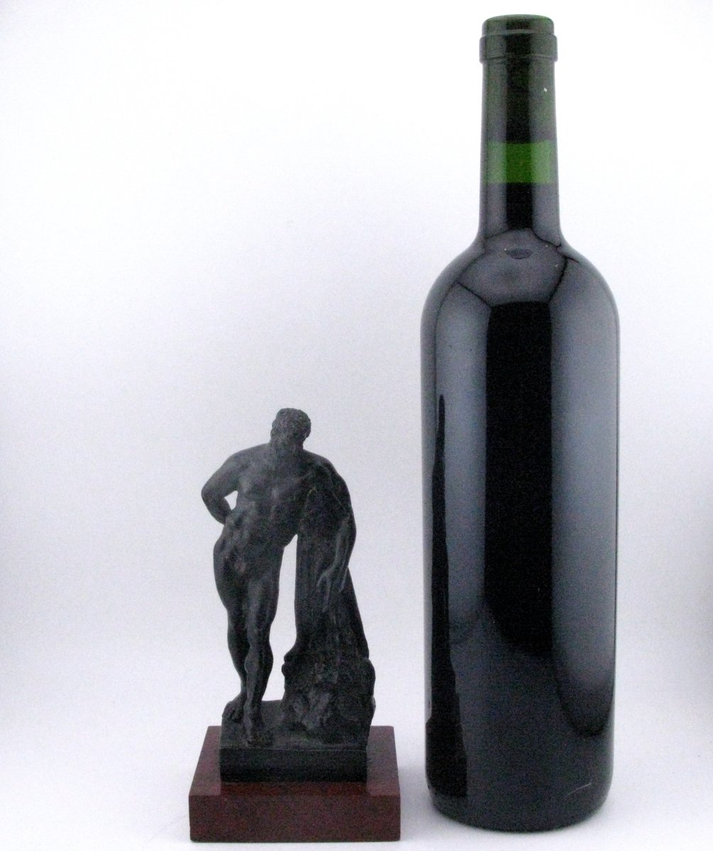 19th-century Bronze Statuette Of The Farnese Hercules-photo-6
