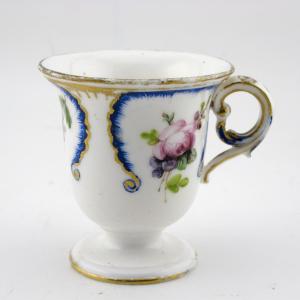 Sèvres Porcelain Ice Cream Cup, 18th Century, 1785