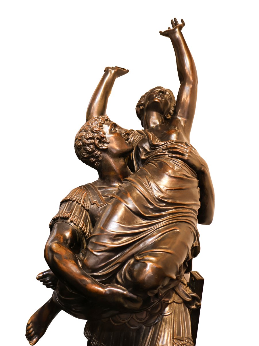 Monumental Sculpture Signed P. Loiseau, Late 19th - Early 20th Century