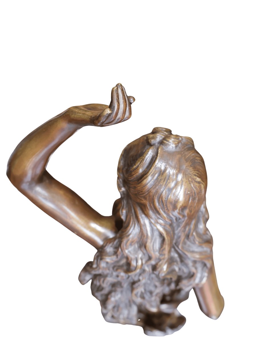 Patinated And Gilt Bronze -photo-1