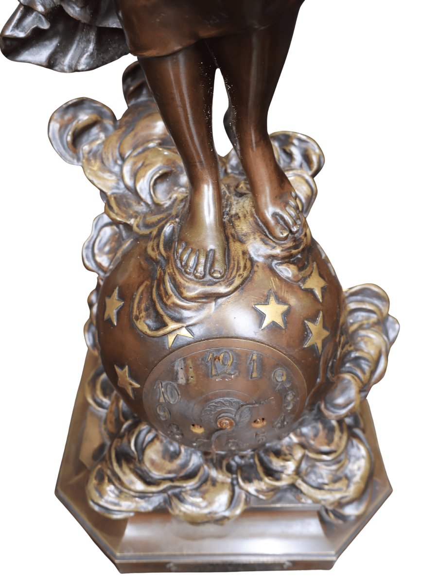 Patinated And Gilt Bronze -photo-6