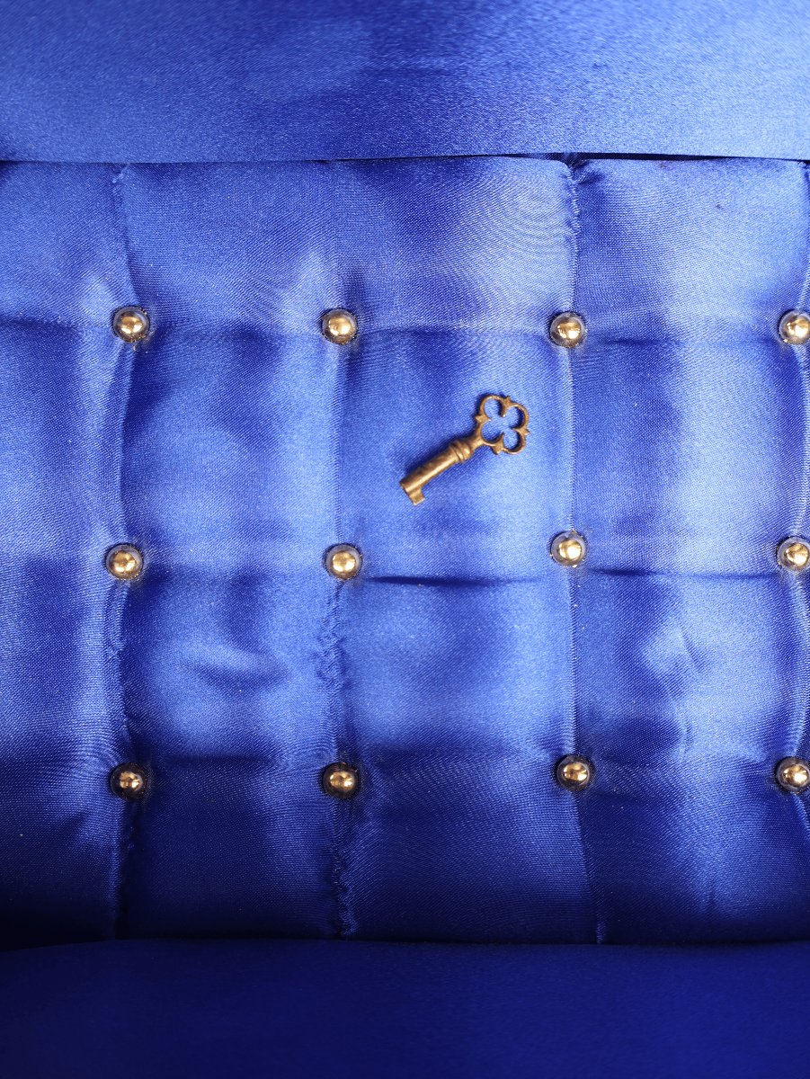 Napoleon III Period Gilt Bronze Jewelry Box-photo-2