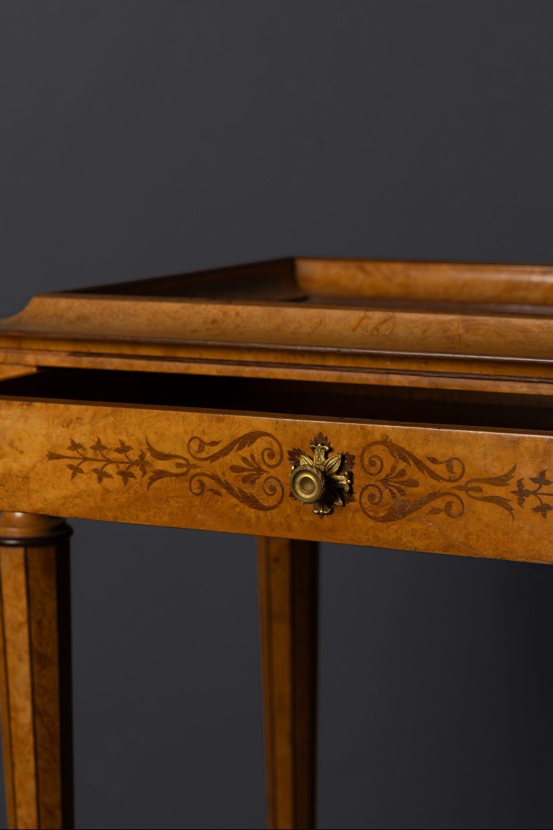 Charles X - Table d'Appoint Vide-poche -photo-2