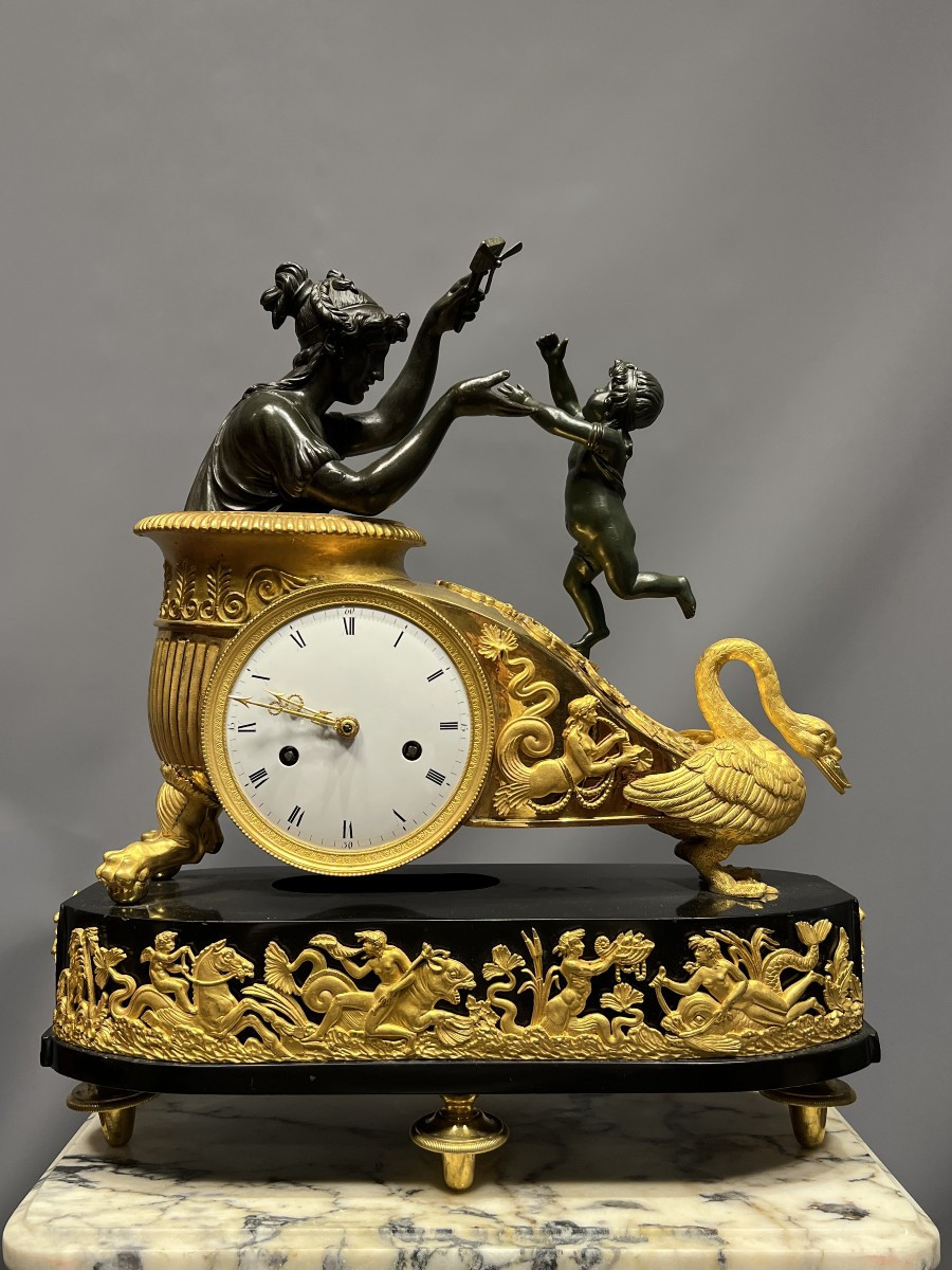 Empire Clock Women And Children