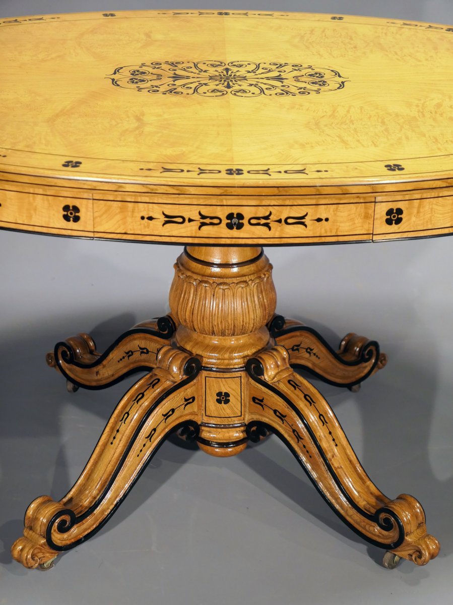 Charles X Pedestal Table-photo-2