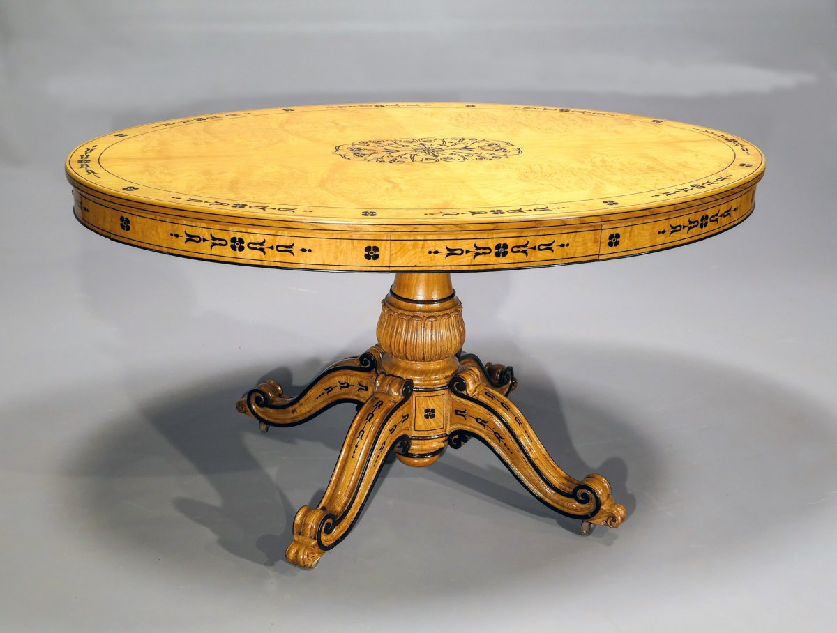 Charles X Pedestal Table