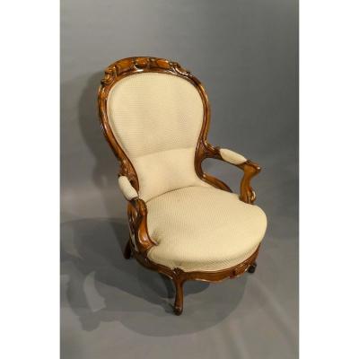 Mahogany Armchair