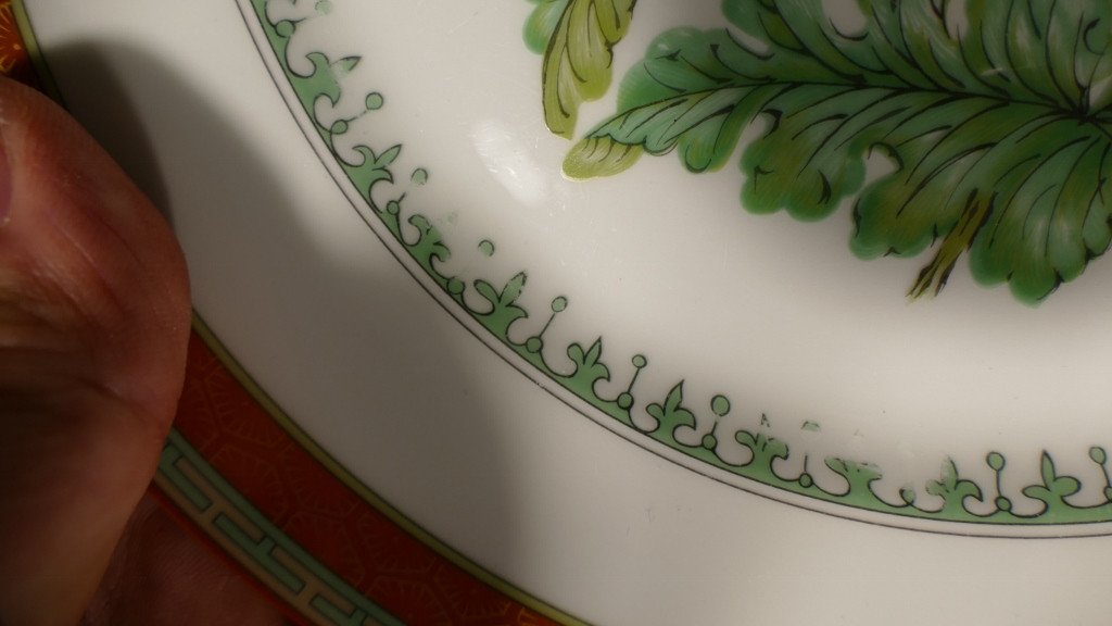 Haviland Chrysanthème, 12 Assiettes De Table En Porcelaine De Limoges-photo-3